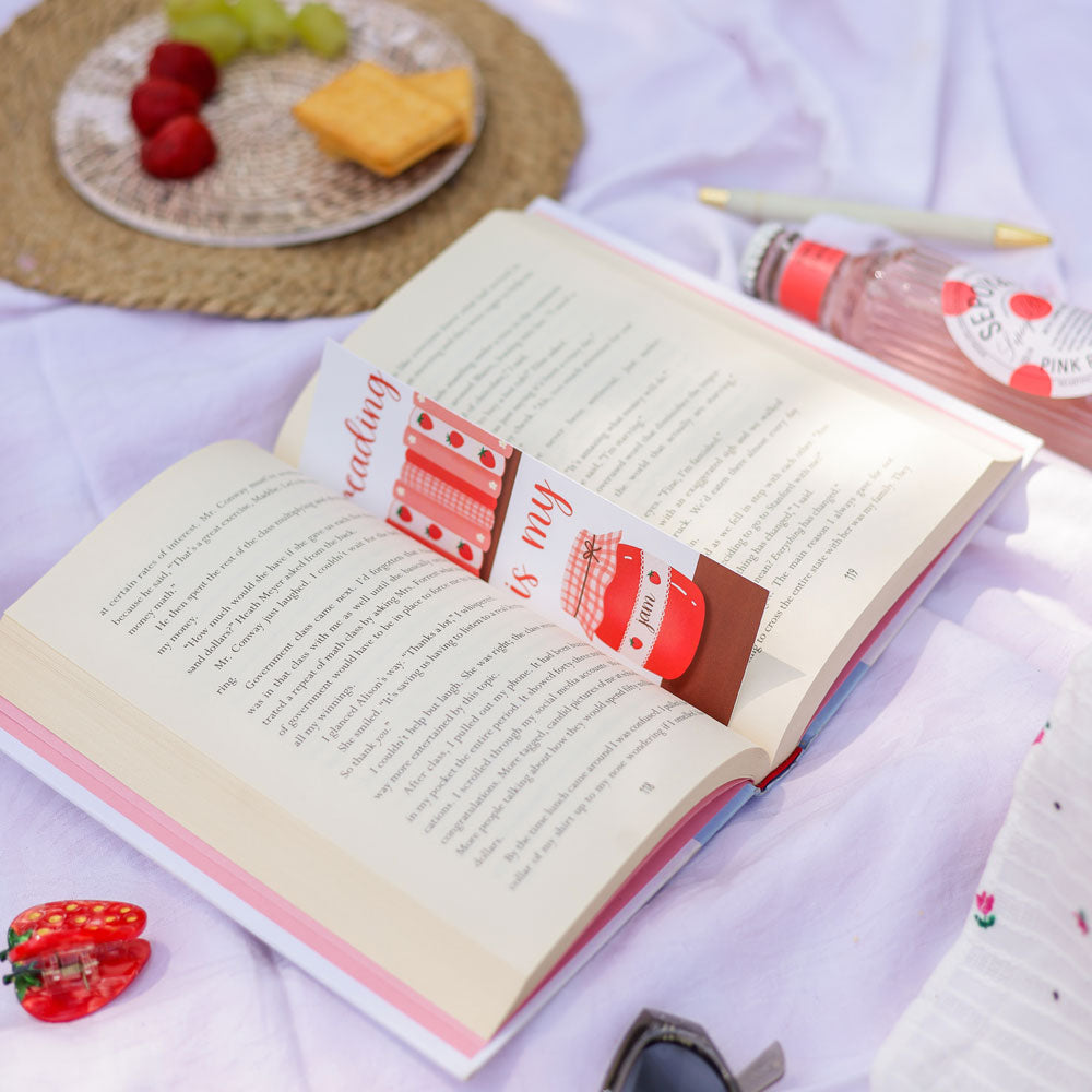 Reading is my Jam Booksmark