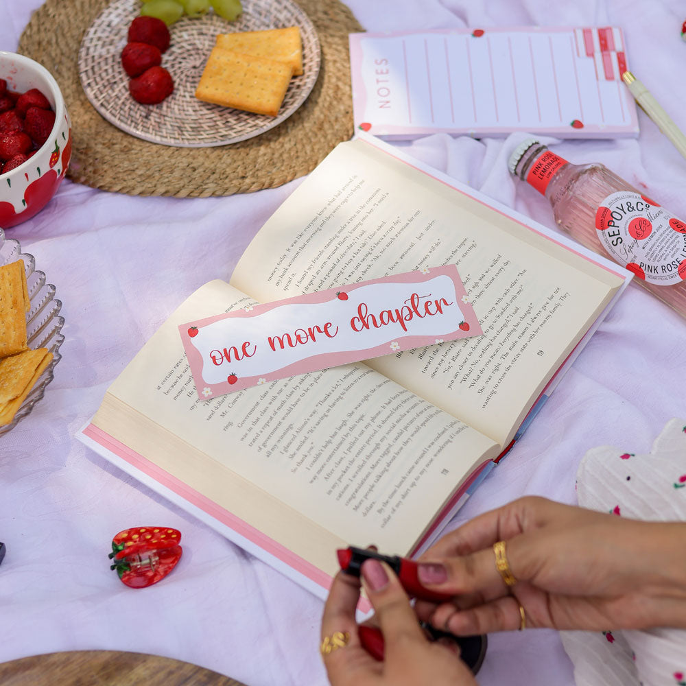 One More Chapter Bookmark