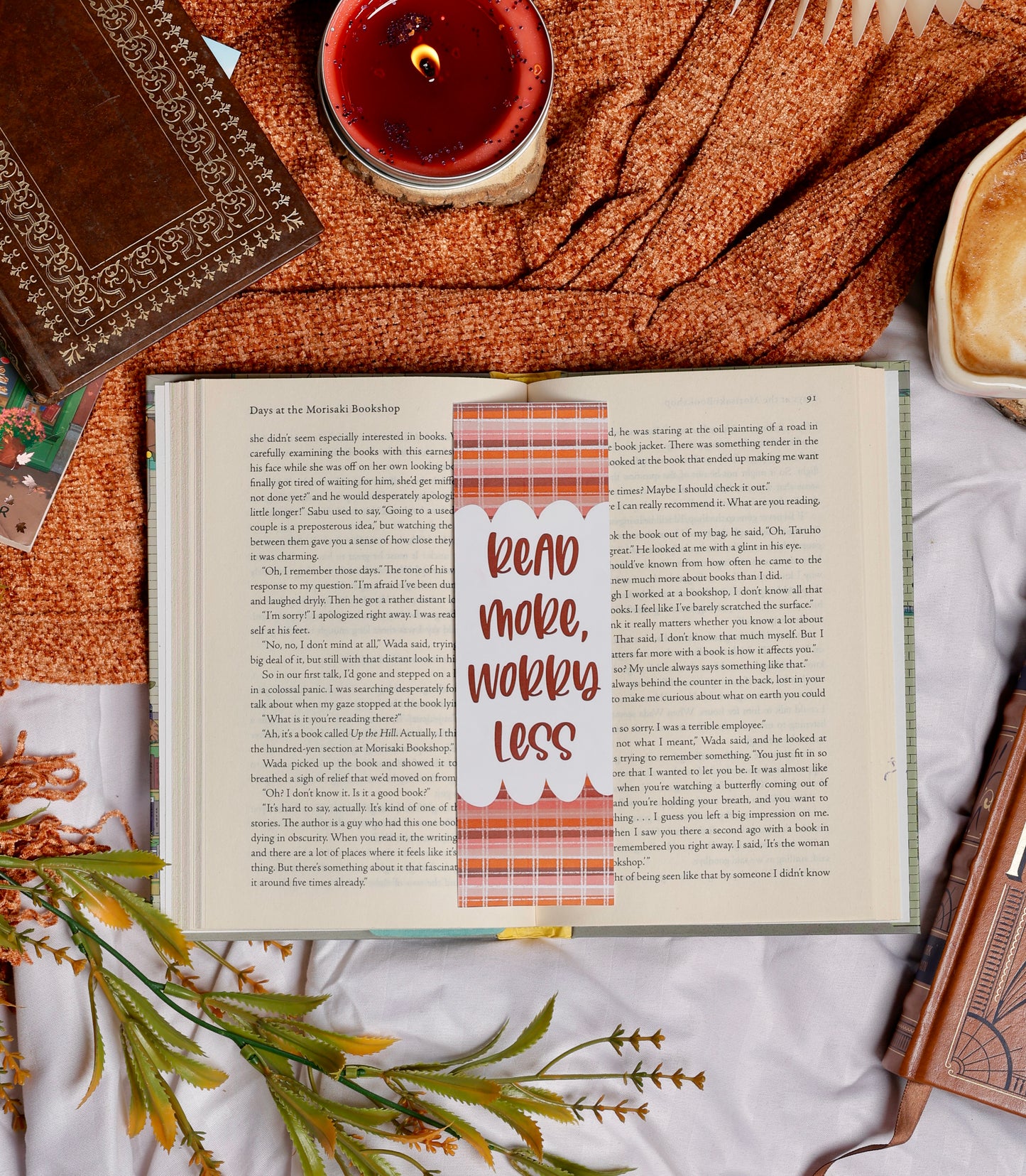 Take it Slow Bookmark Set