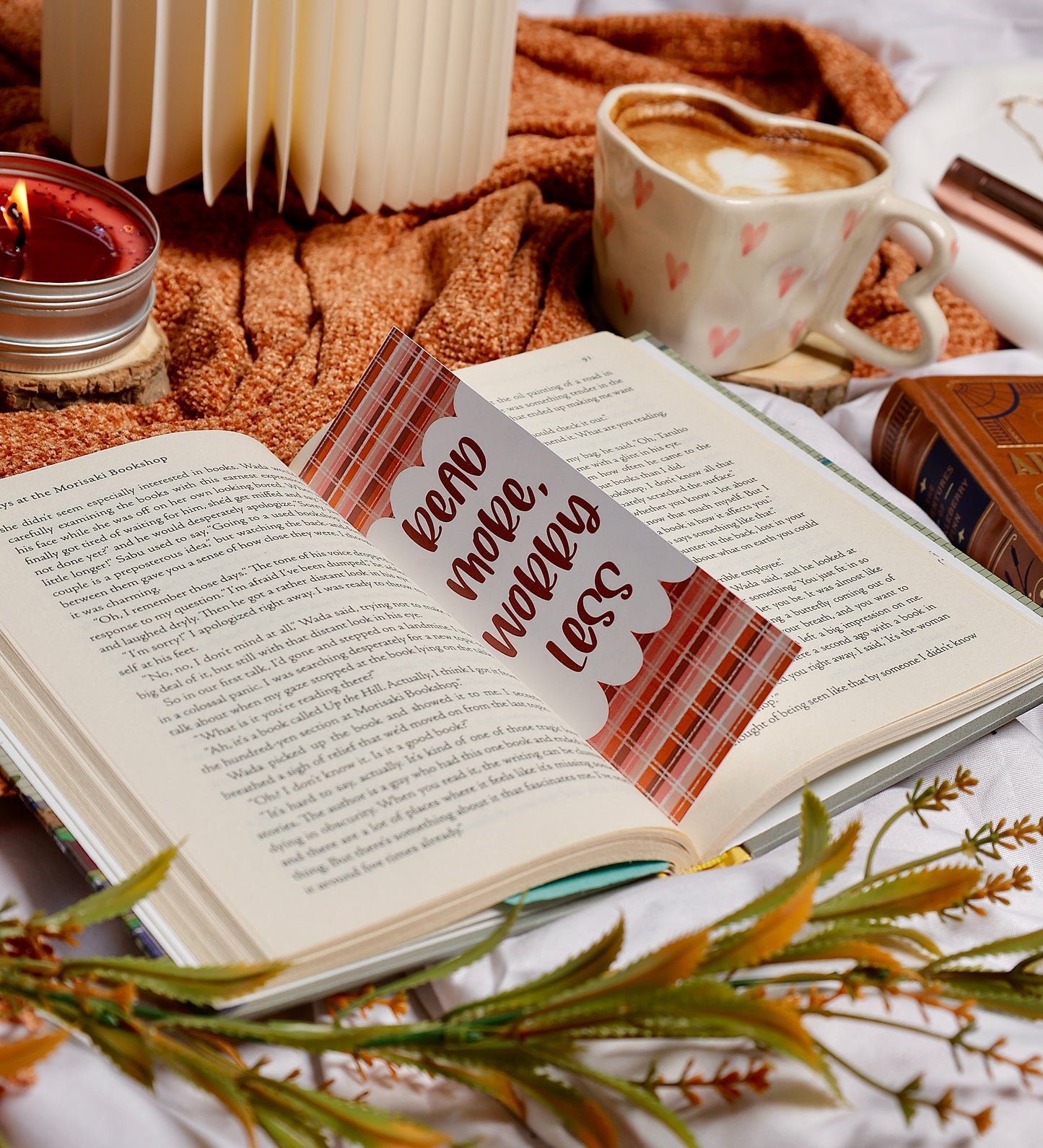 Take it Slow Bookmark Set