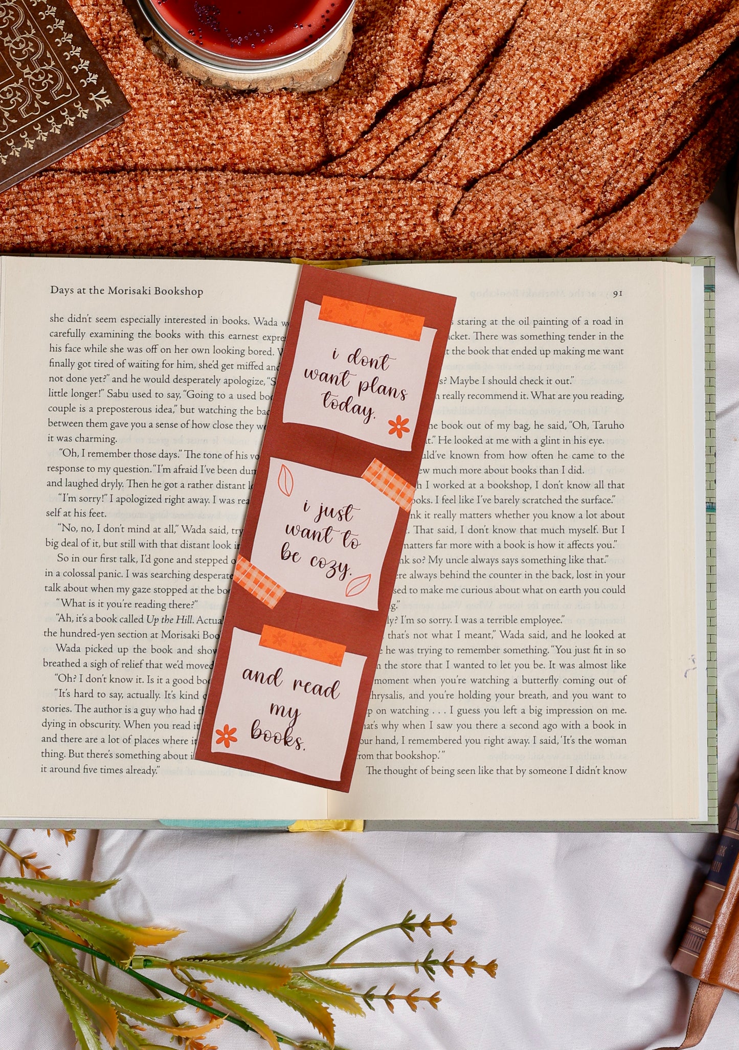 Take it Slow Bookmark Set
