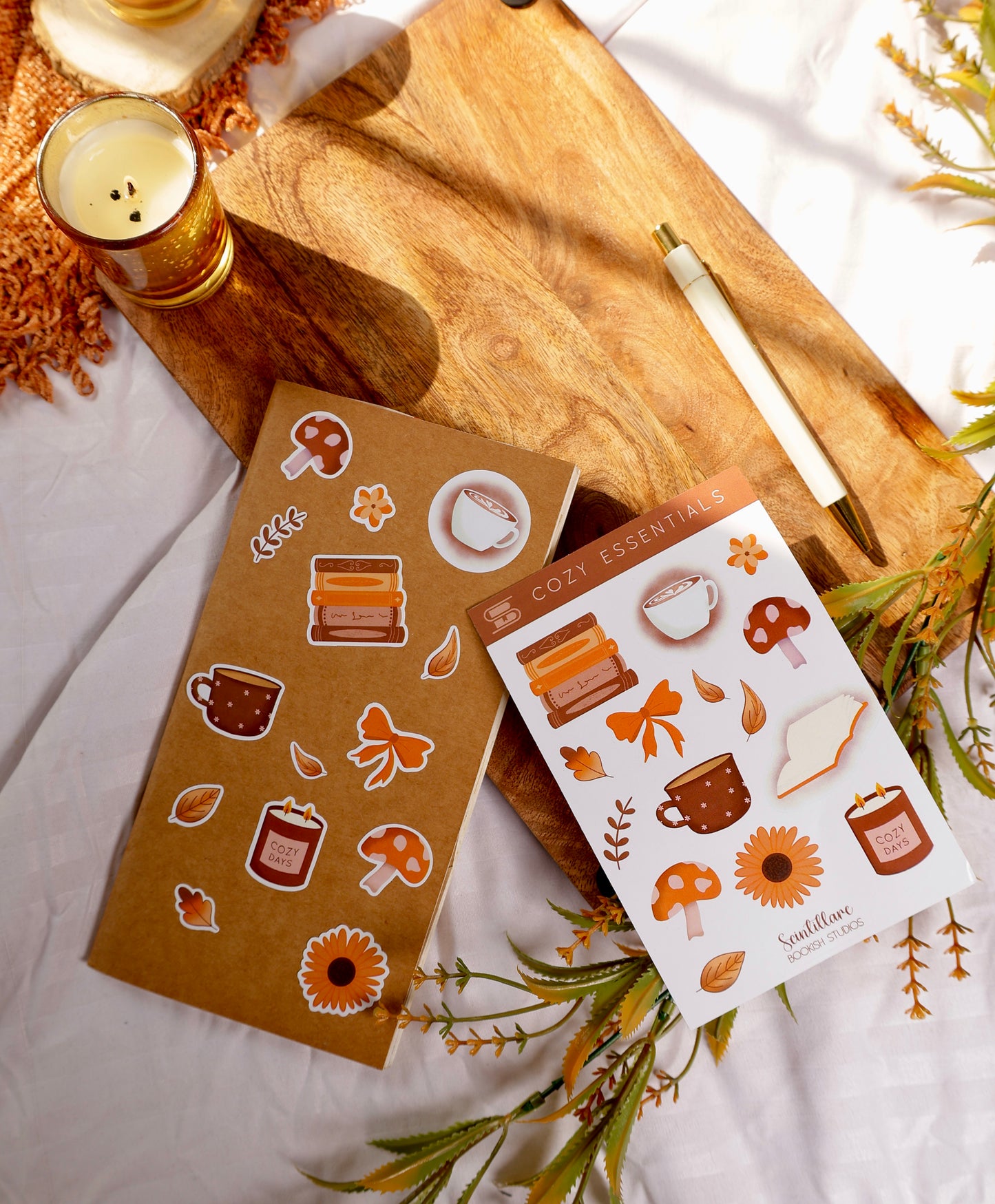 Cozy Essentials Sticker Sheet