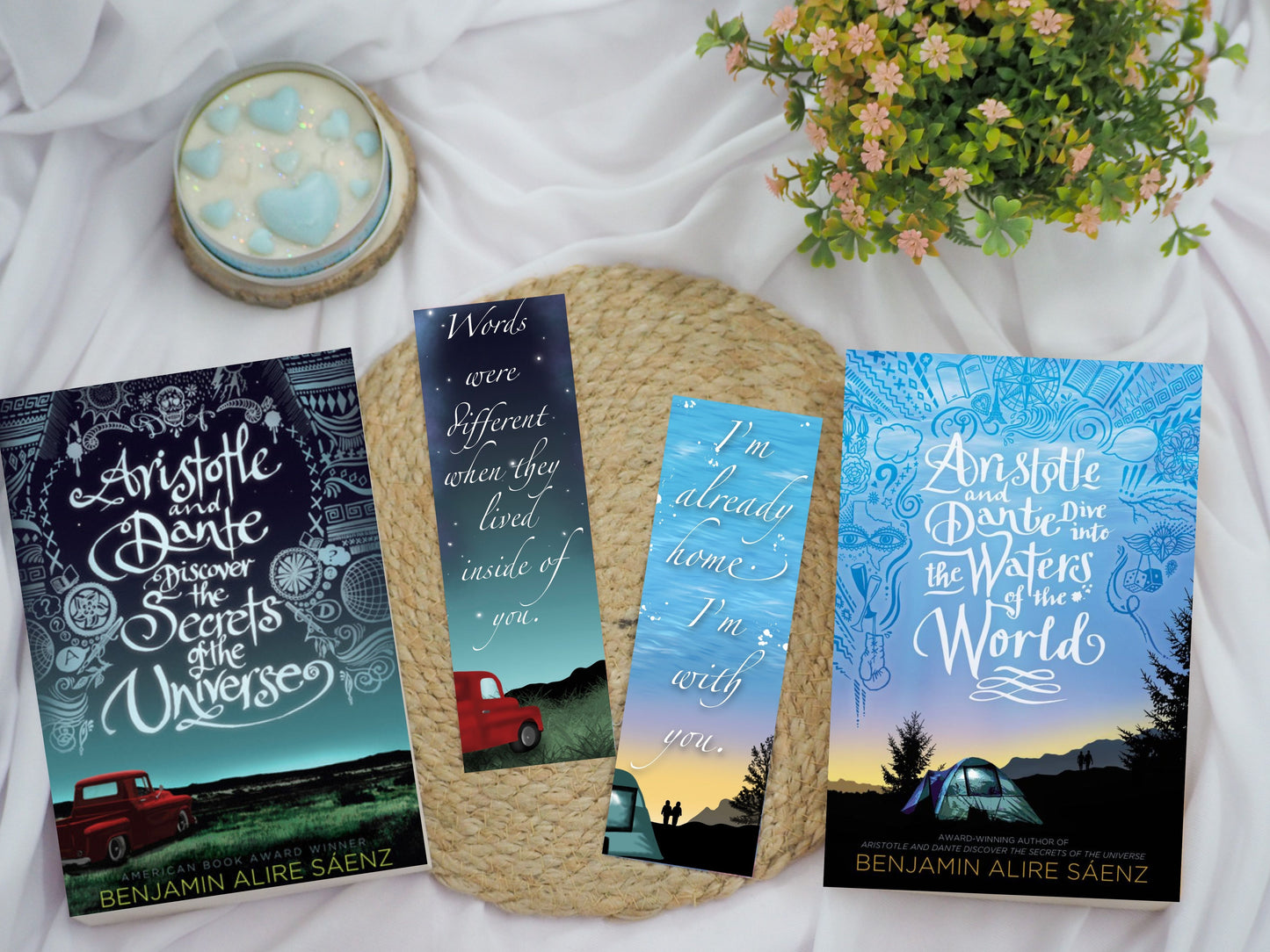 Aristotle and Dante Series Bookmark Set (Set of 2)
