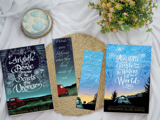 Aristotle and Dante Series Bookmark Set (Set of 2)