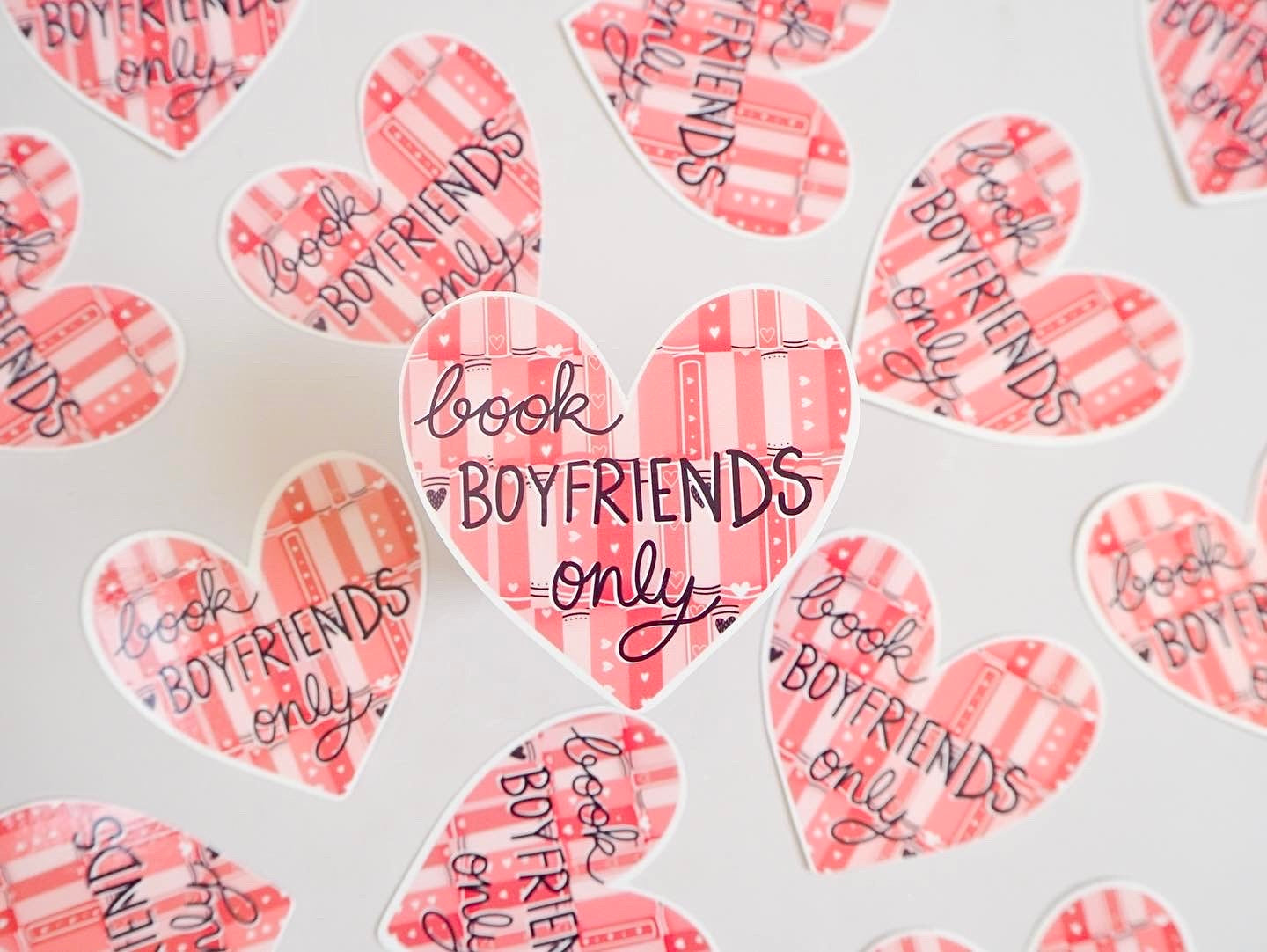 Book Boyfriends Only Sticker