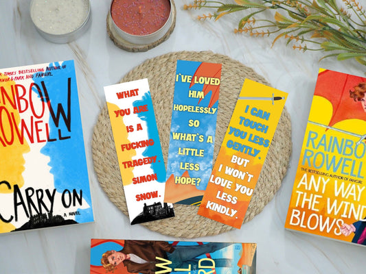 Carry On Series Bookmark Set (Set of 3)