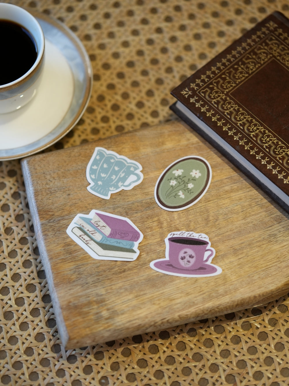 Regency Aesthetic Sticker Pack (Set of 4)