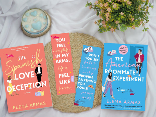 Elena Armas Bookmarks - The Spanish Love Deception, The American Roommate Experiment