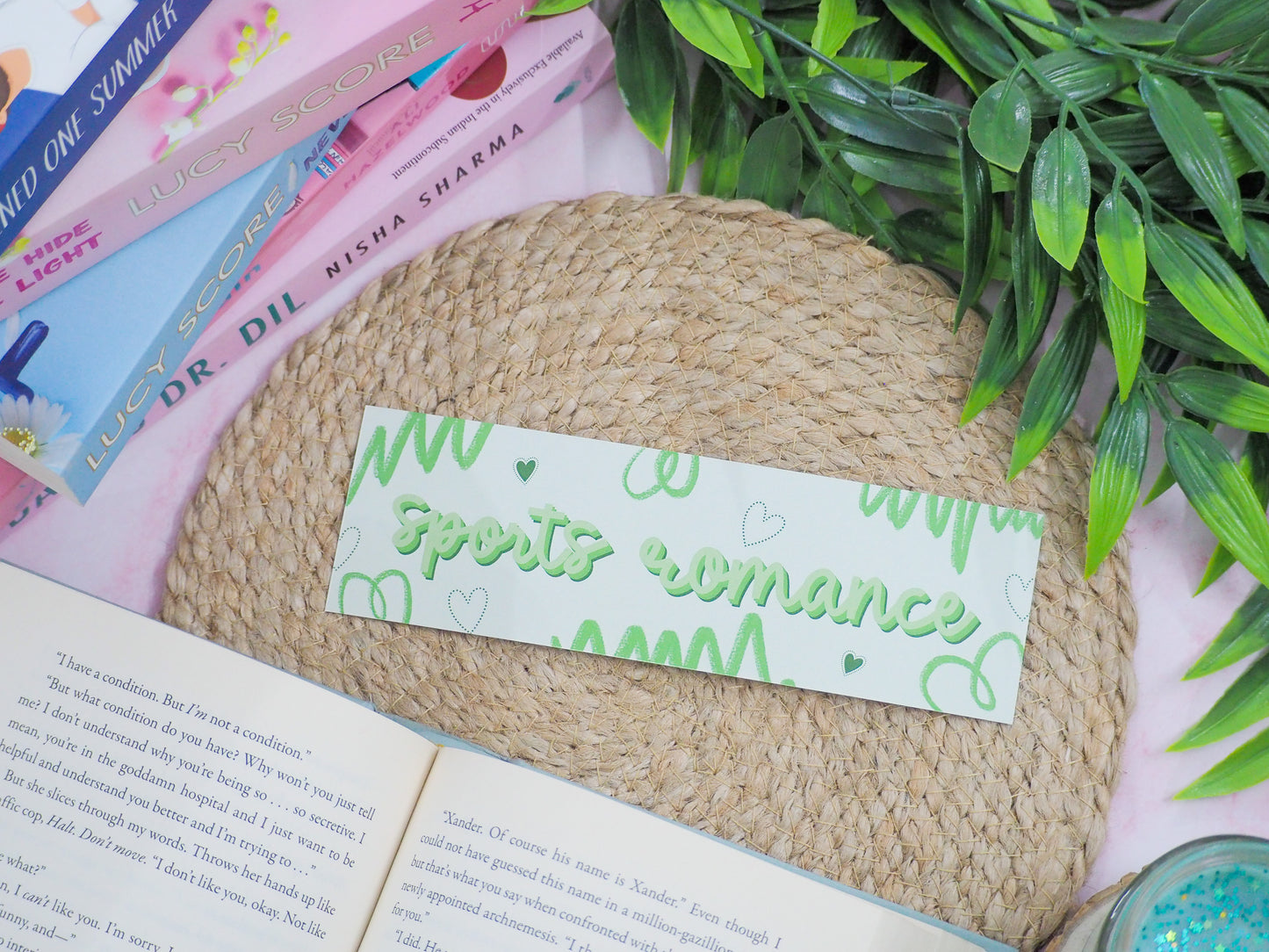 Sports Romance Bookmark