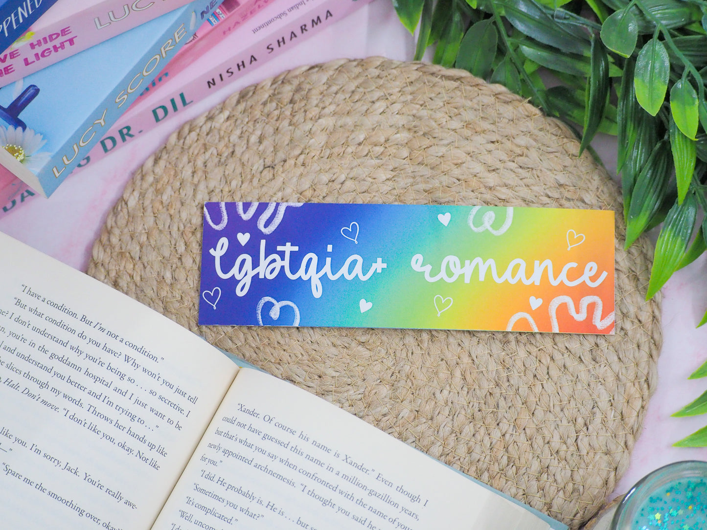 LGBTQIA Romance Bookmark