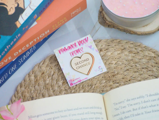 Second Chance Enamel Pin