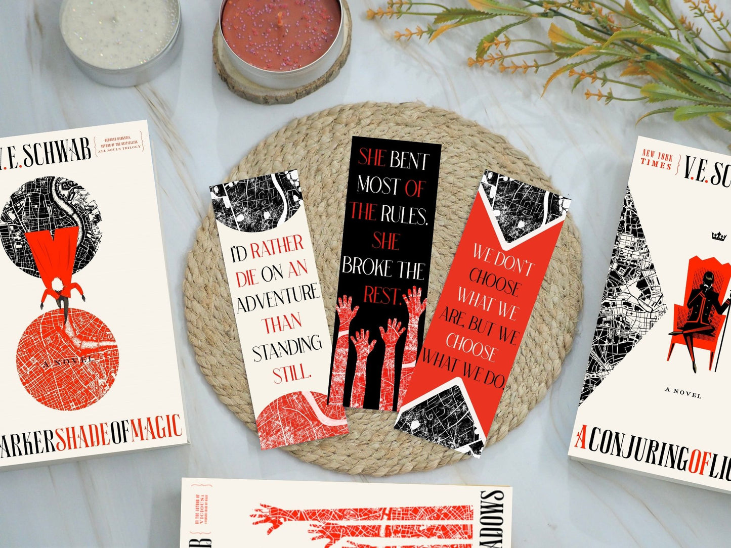 Shades of Magic Bookmark Set (Set of 3)