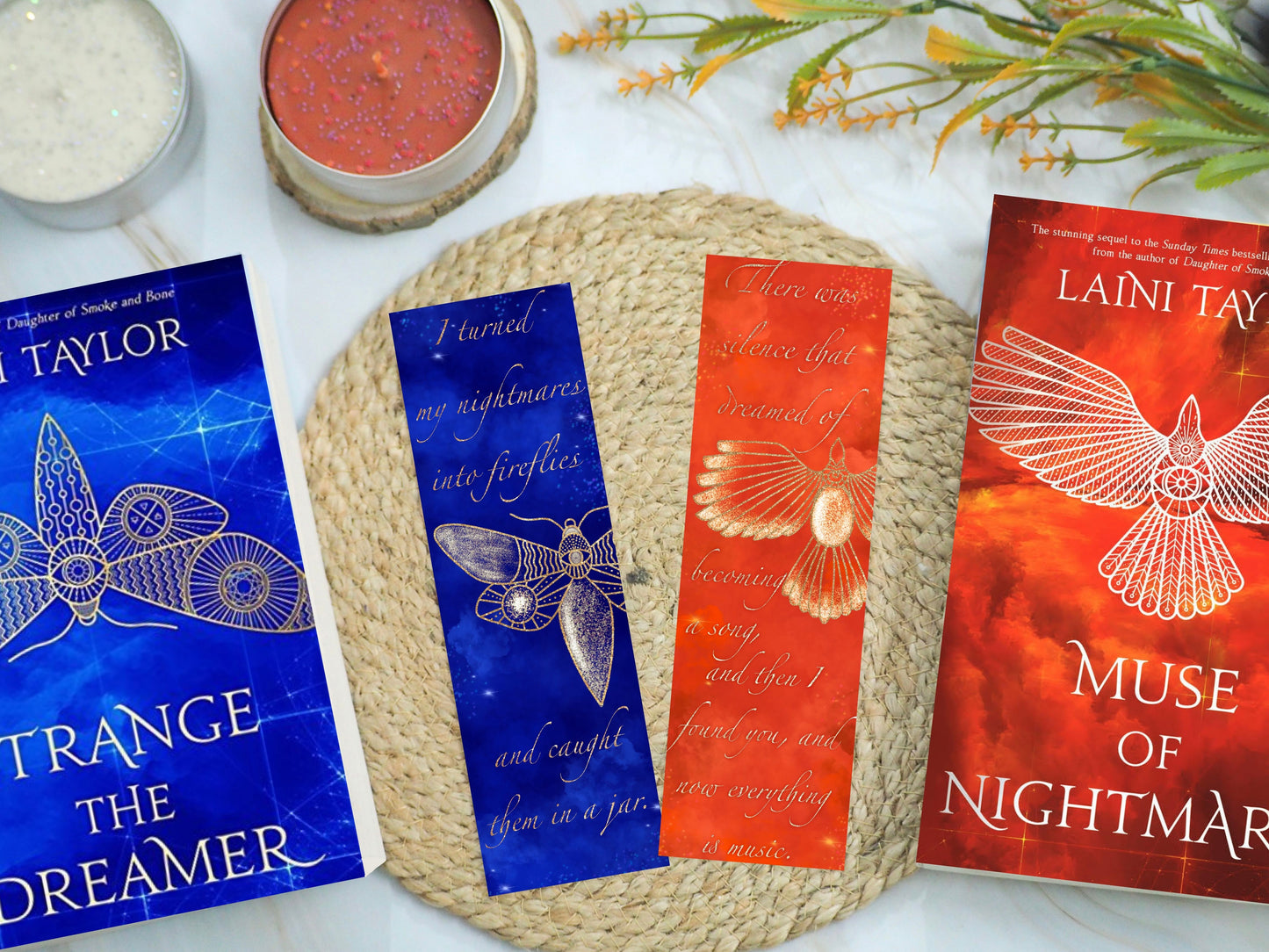 Strange The Dreamer Bookmark Set (Set of 2)