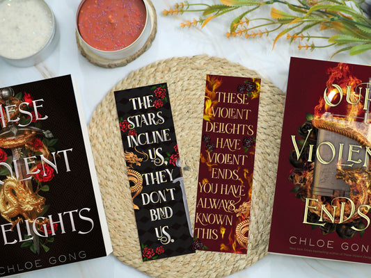 These Violent Delights Bookmarks
