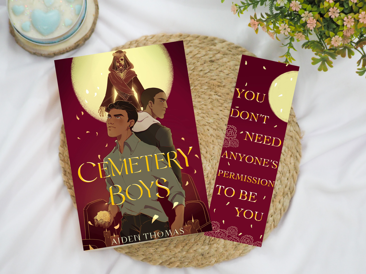Cemetery Boys Bookmark