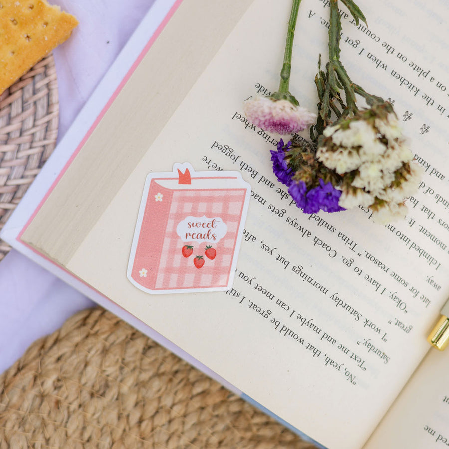 Vintage aesthetic magnetic bookmark bundle
