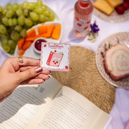 Sweet Reads Enamel Pin