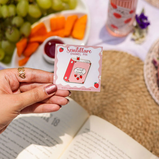 Sweet Reads Enamel Pin