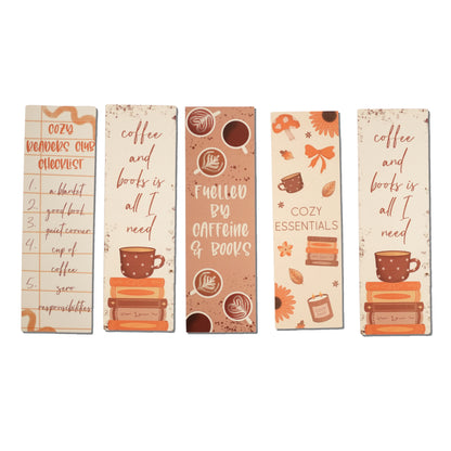 Cozy Coffee Lover Bookmark Bundle
