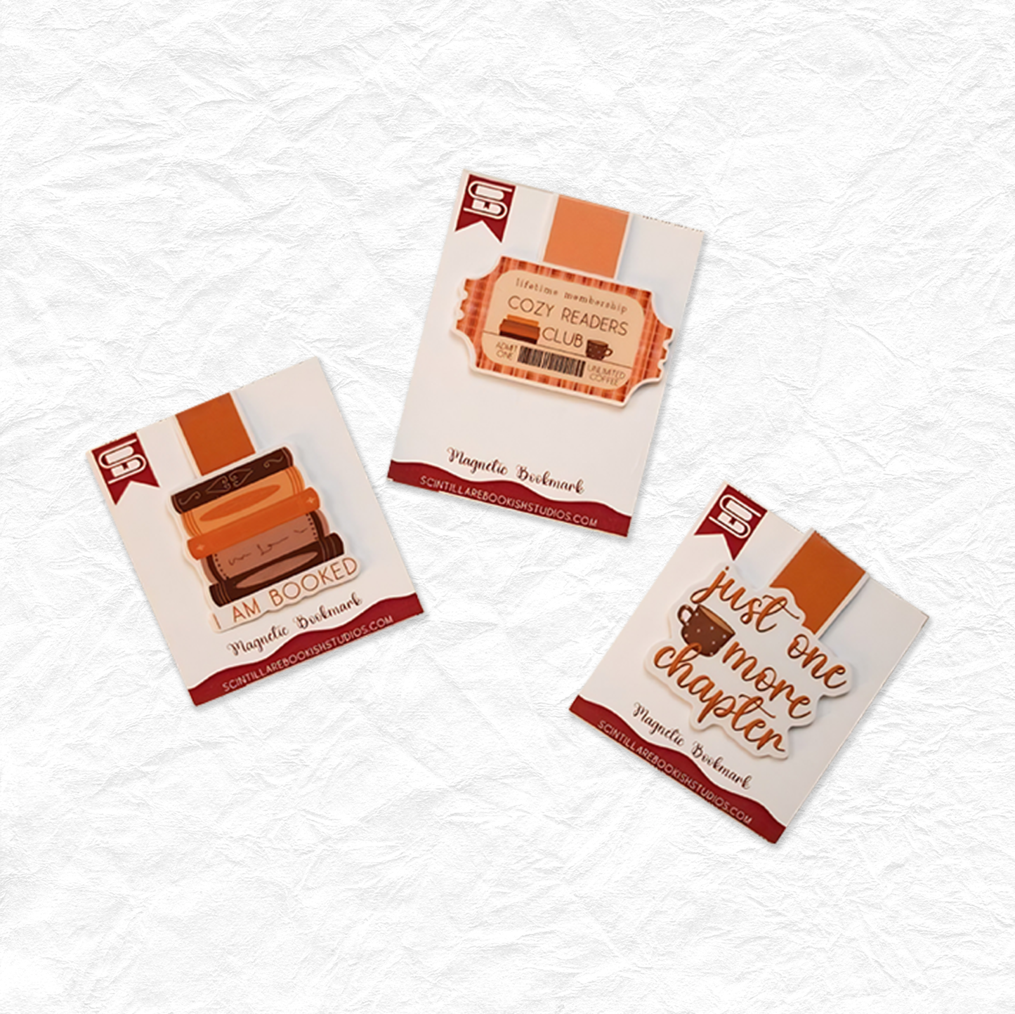 Comfort Reads Magnetic Bookmark Bundle (Set of 3)