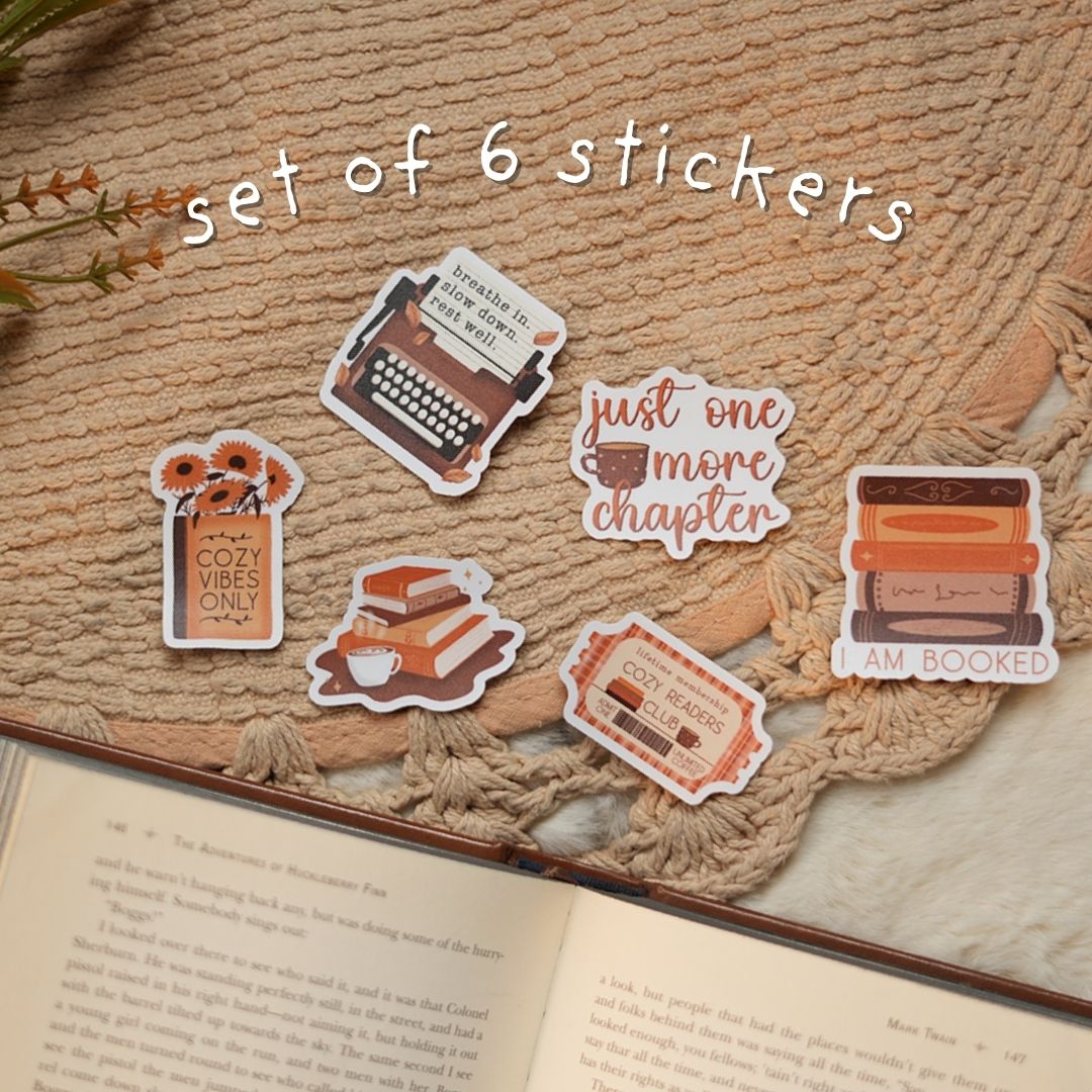 Keep it Cozy Stickers ( pack of 6)