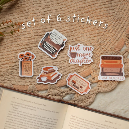 Keep it Cozy Stickers ( pack of 6)