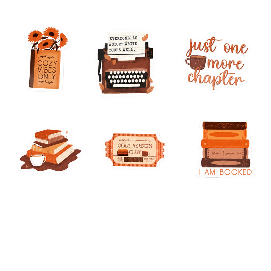 Vintage aesthetic magnetic bookmark bundle