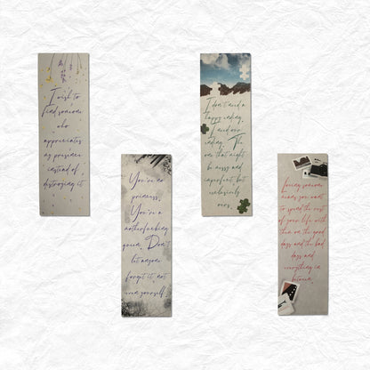 Dirty Air Series Bookmark Set (Set of 4)