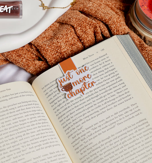Just One More Chapter  Magnetic Bookmark