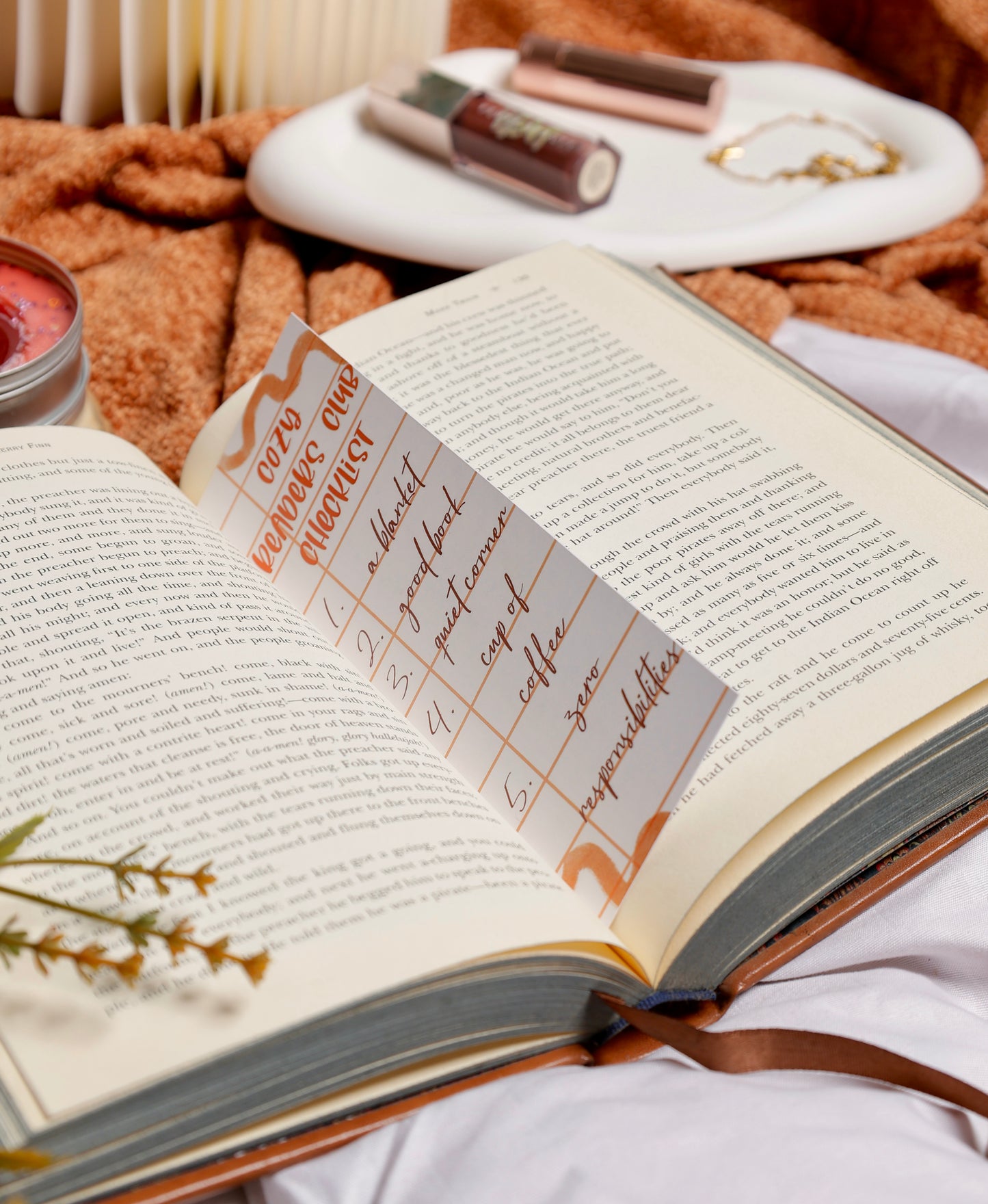 Cozy Coffee Lover Bookmark Bundle