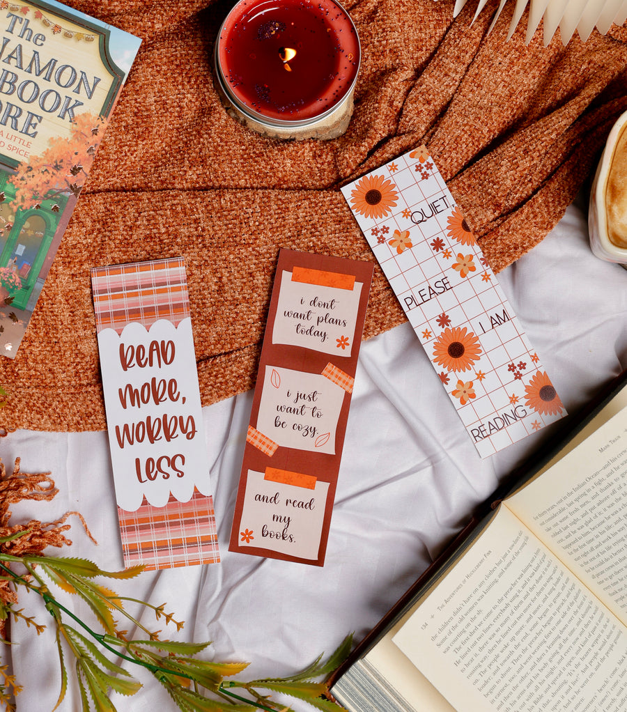 Vintage aesthetic magnetic bookmark bundle