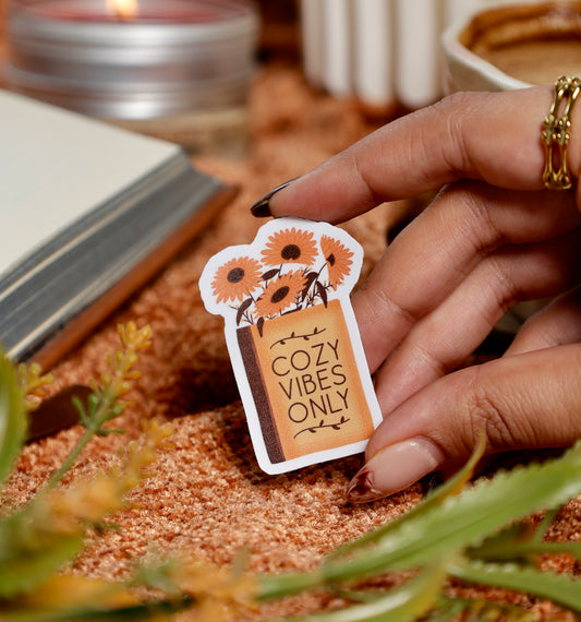 Cozy Vibes Sticker