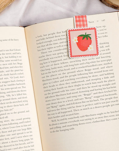 Berry Stamp magnetic Bookmark