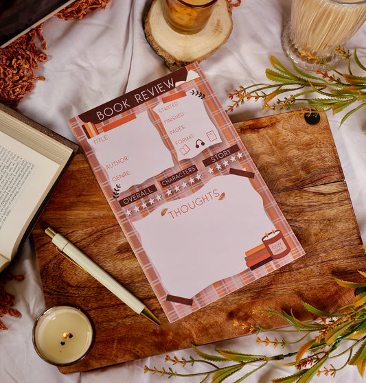 Book Review Notepad