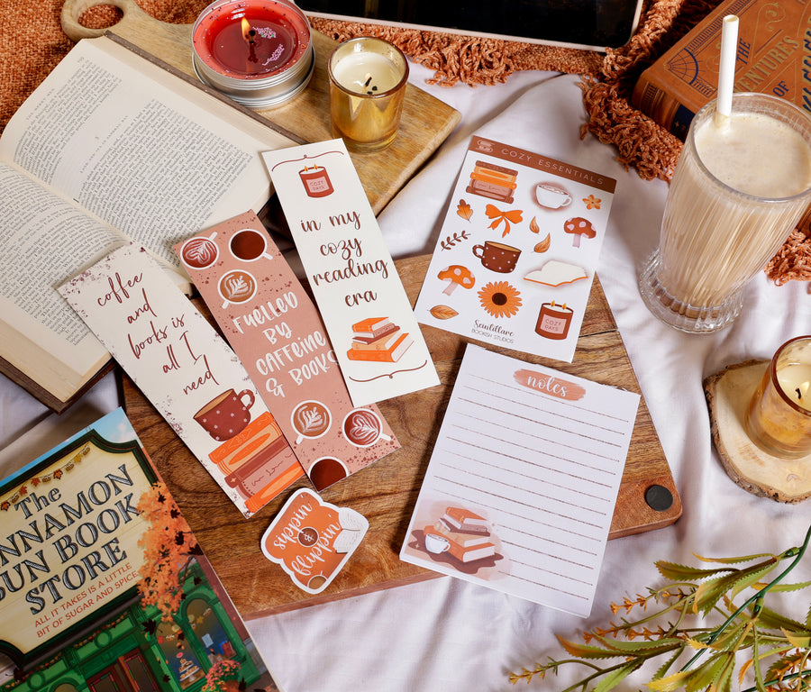 Vintage aesthetic magnetic bookmark bundle