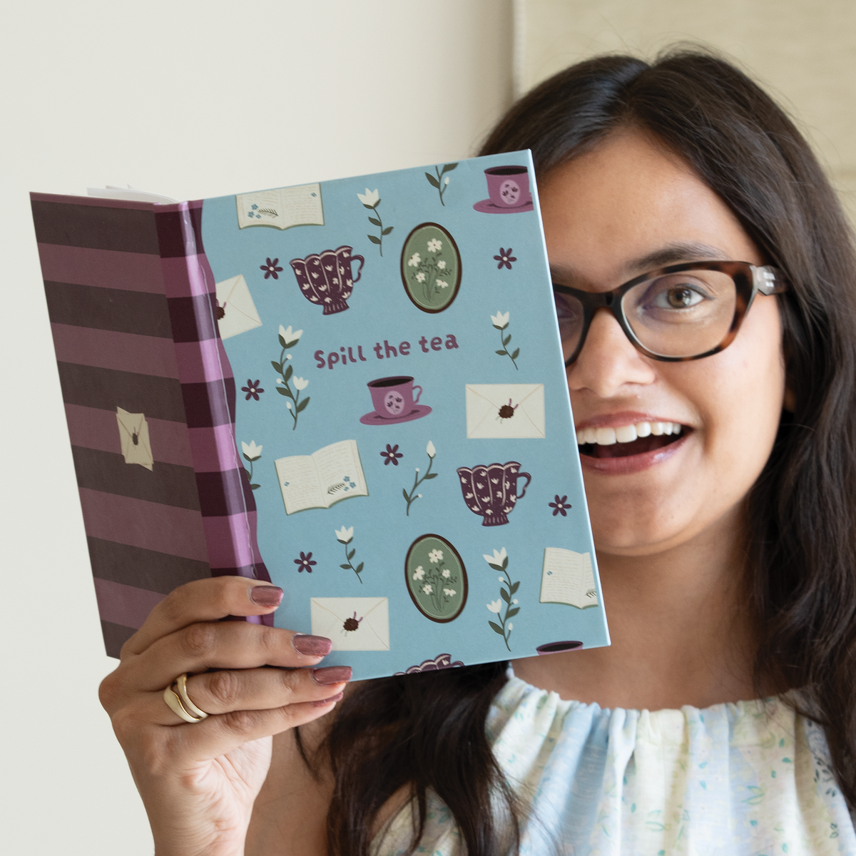 Vintage Hardbound Journal Diary