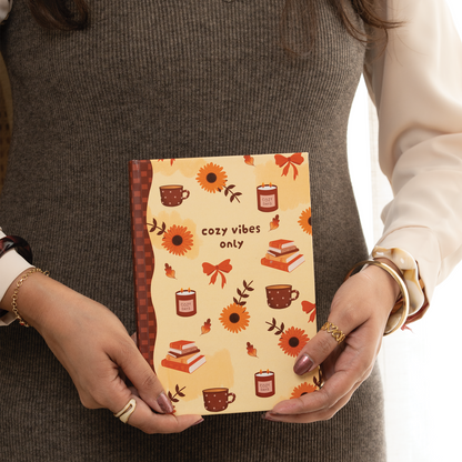 Cozy Vibes Hardbound Journal Diary