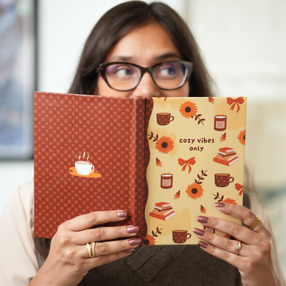 Cozy Vibes Hardbound Journal Diary