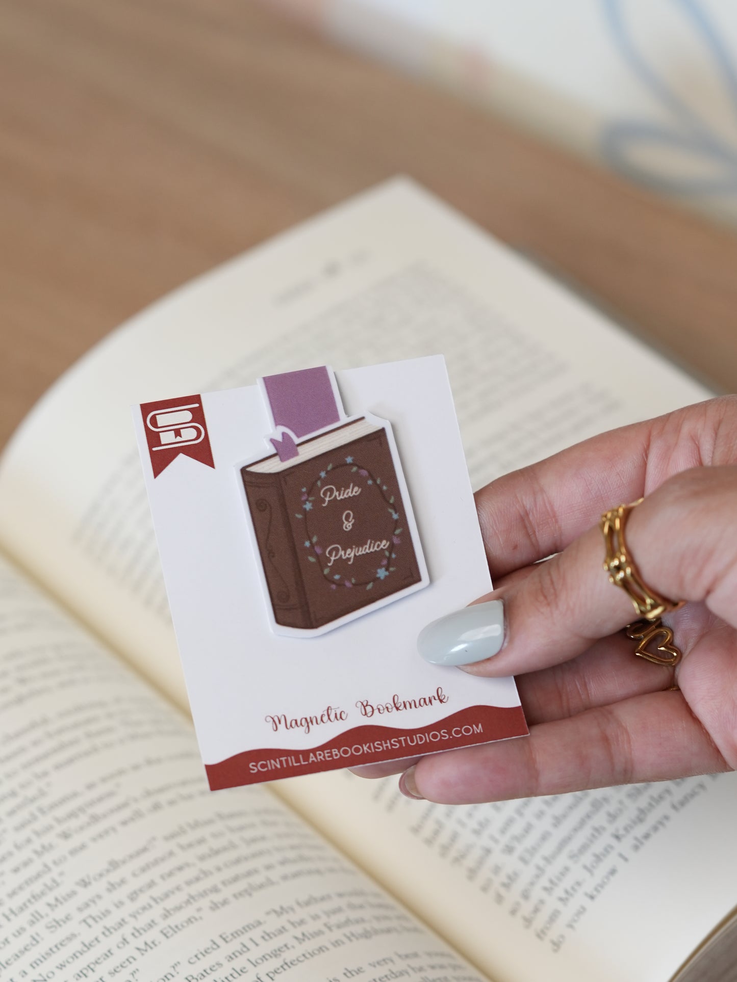 Pride & Prejudice Magnetic Bookmark