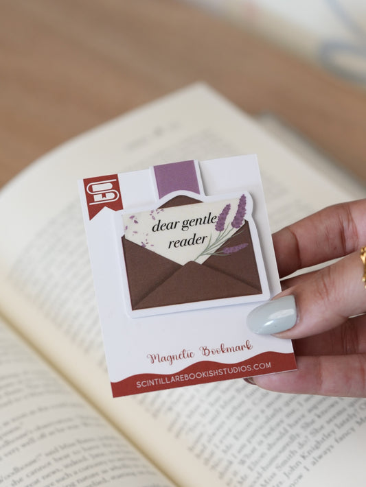 Dear Gentle Reader Magnetic Bookmark