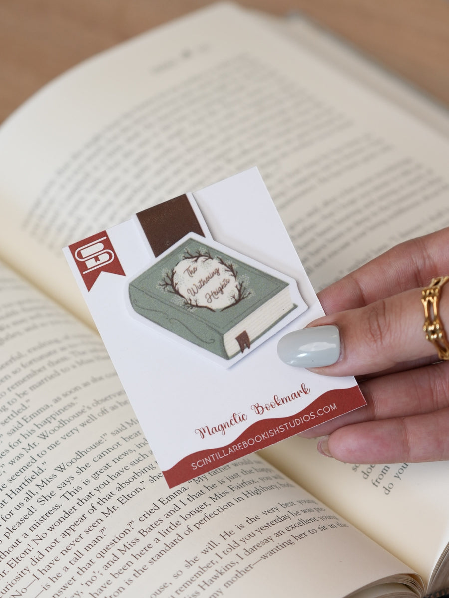 Vintage aesthetic magnetic bookmark bundle