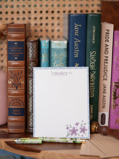 Whispering Blooms Notepad