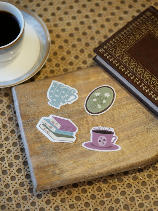 Regency Aesthetic Sticker Pack (Set of 4)