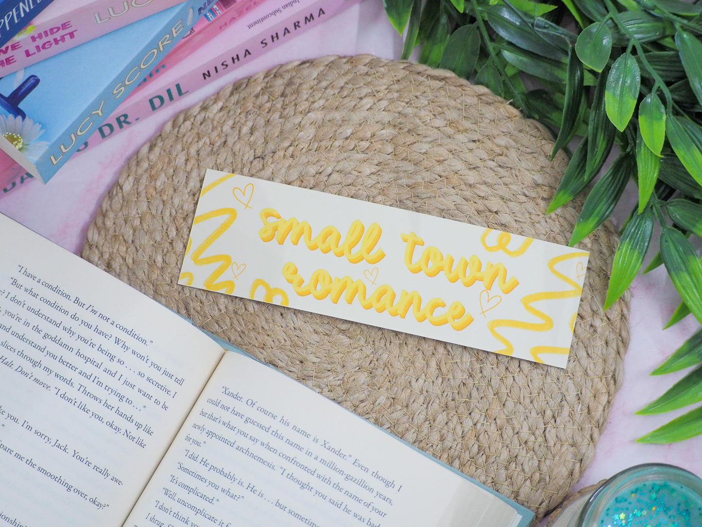 Small Town Romance Bookmark