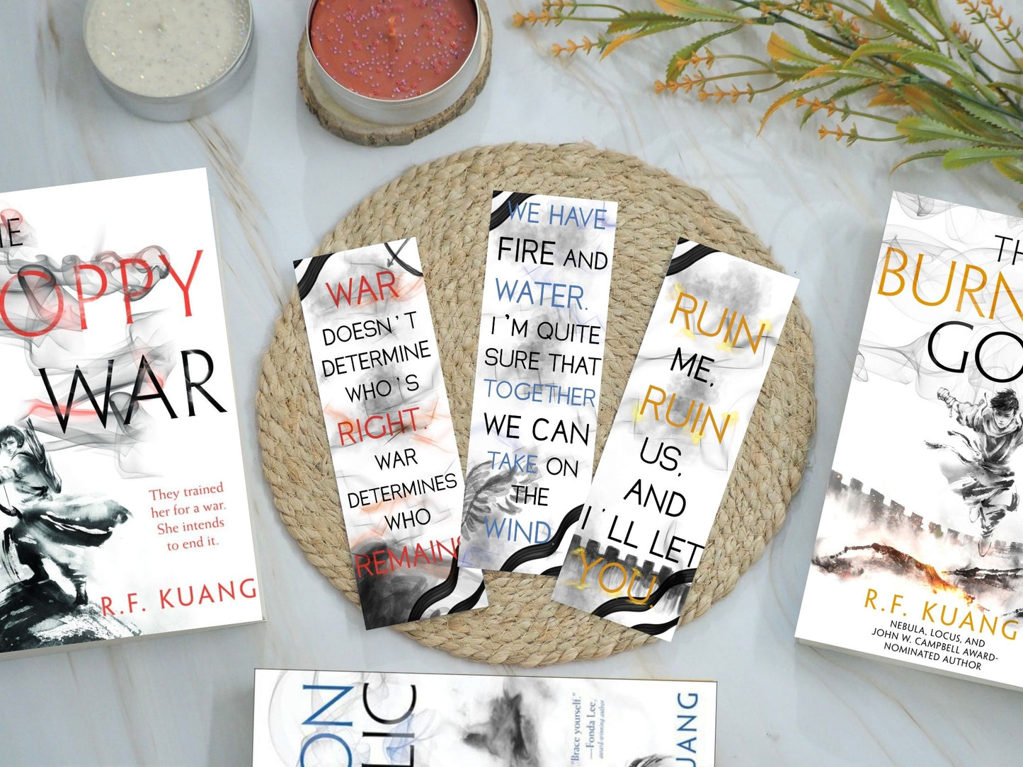 The Poppy War Bookmark Set (Set of 3)